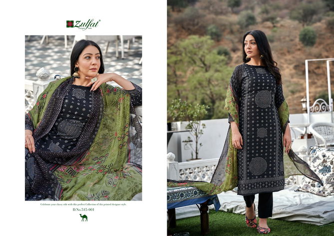 Tamanna Vol 4 By Zulfat Cotton Readymade Suits Catalog
